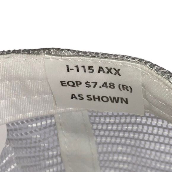 XIIIM Bike Cycling Truckers Sample Hat White / Black Adjustable OS - Picture 7 of 8